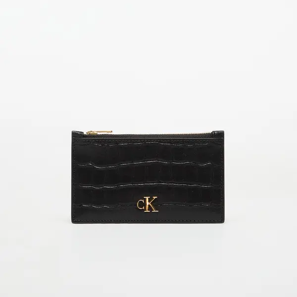 Calvin Klein Novčanik Calvin Klein Croc 6 Cc Cardcase Black Universal