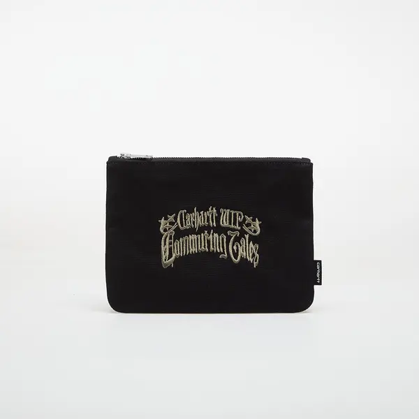 Carhartt WIP Novčanik Carhartt WIP Canvas Graphic Zip Wallet Commuting Tales Embroidery/ Black Universal