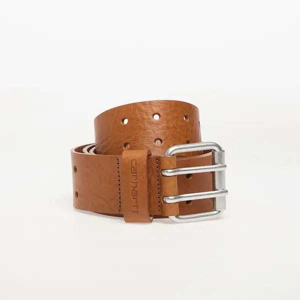 Carhartt WIP Novčanik Carhartt WIP Double Script Belt Cognac/ Silver XS