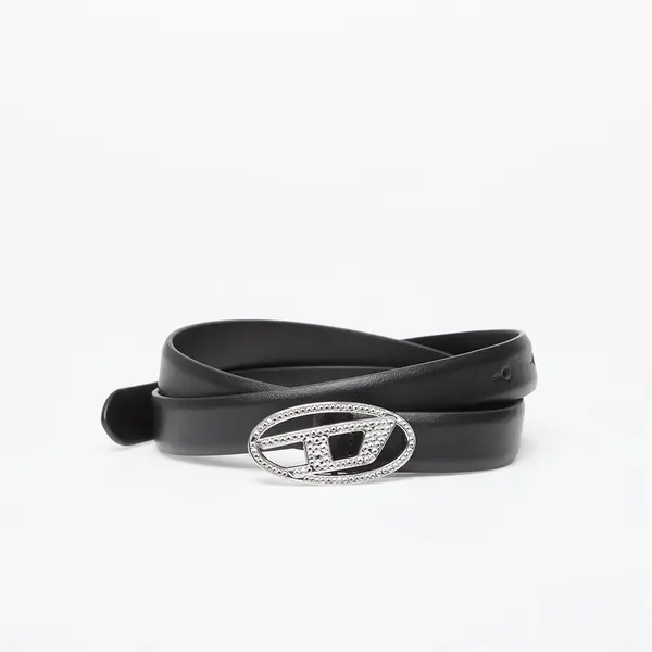 Diesel Novčanik DIESEL Oval D Logo B-1Dr Strass 20 Belt Black 85