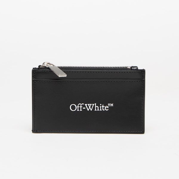Off-White Novčanik Off-White Bookish Zipped Card Holder Black/ White Universal