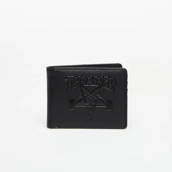Thrasher Novčanik Thrasher Skategoat Leather Wallet Black Universal