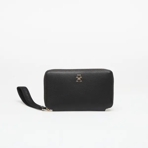 Tommy Hilfiger Novčanik Tommy Hilfiger Logotape Compact Zip Around Wallet Black Universal
