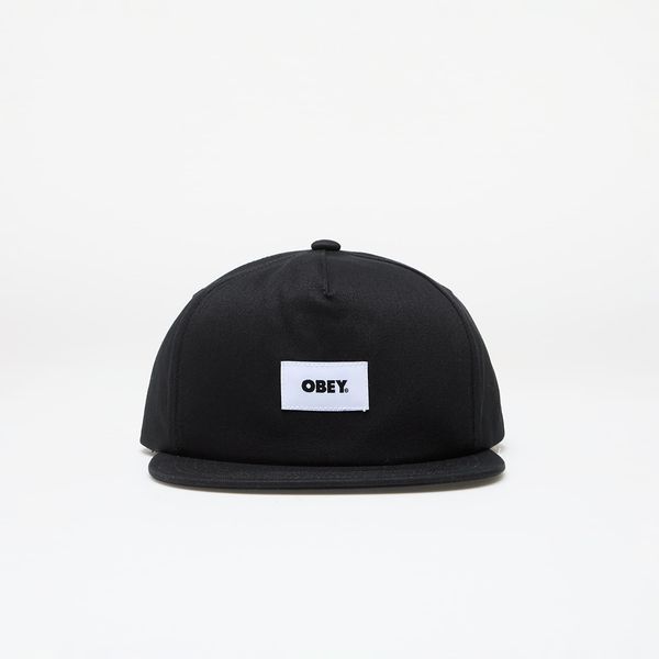 OBEY Clothing OBEY Bold Label Organic Strapback II Black