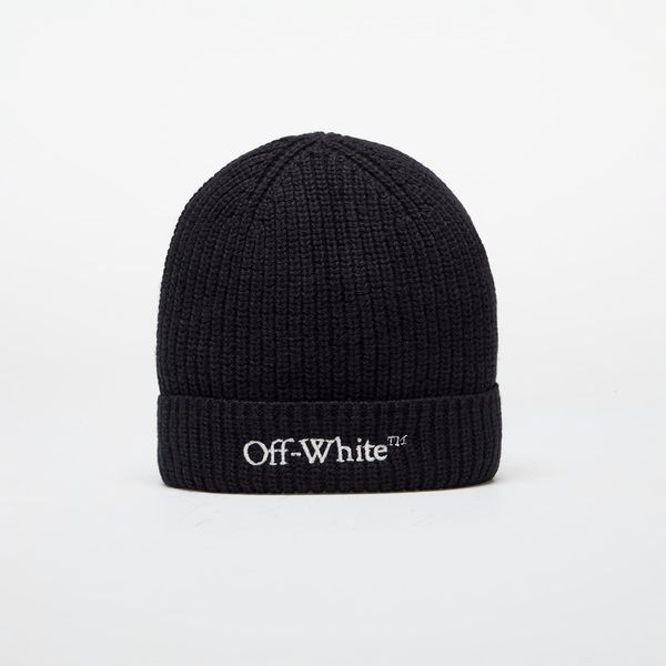 OFF-WHITE KIDS Off-White Kids Bookish Beanie Black/ Off White II