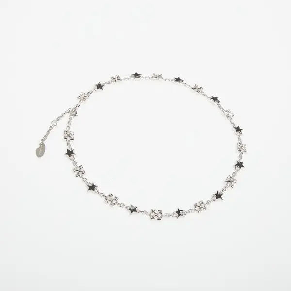 Off-White Ogrlica Off-White Arrow Chain Necklace Silver/ Black Universal