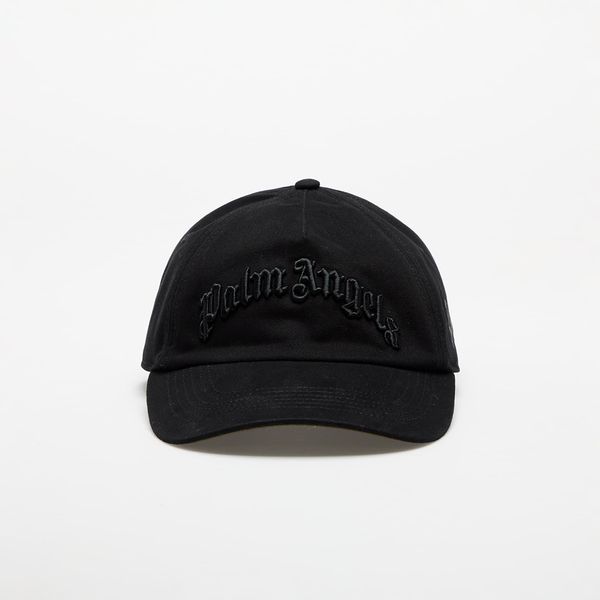 Palm Angels Palm Angels Curved Logo Cap Black/ Black Universal