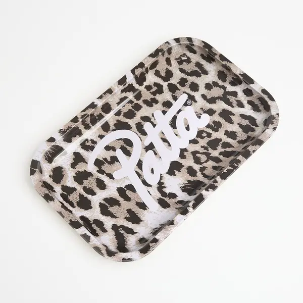 Patta Patta Leopard Print Rolling Tray Multi Universal