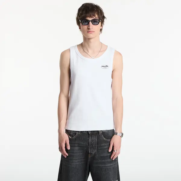 FTSHP Playboy x FTSHP Rib Tank Top Logo UNISEX White S