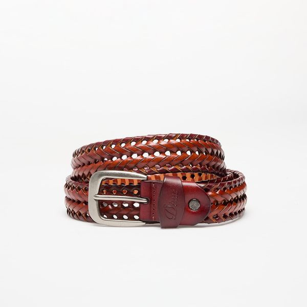 DIME Pojas DIME Braided Leather Belt Caramel/ Brown S/M
