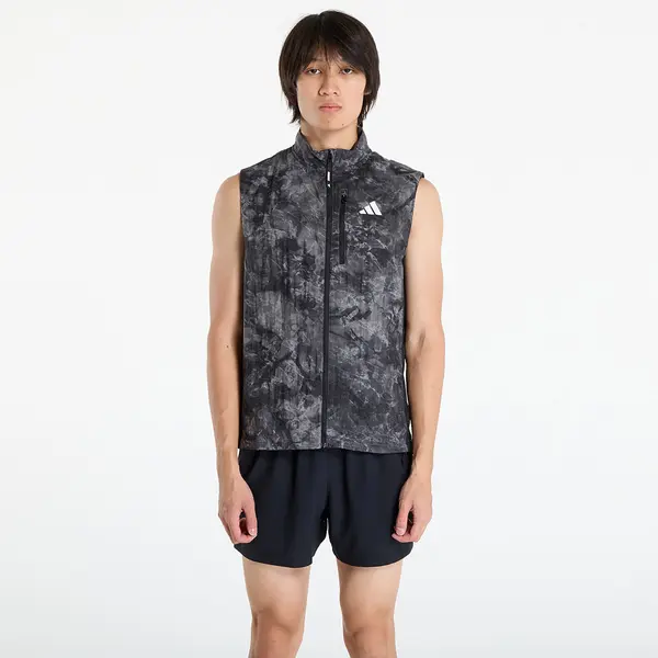 adidas Performance Prsluk adidas Own The Run Spray Dye Vest Grey Four S