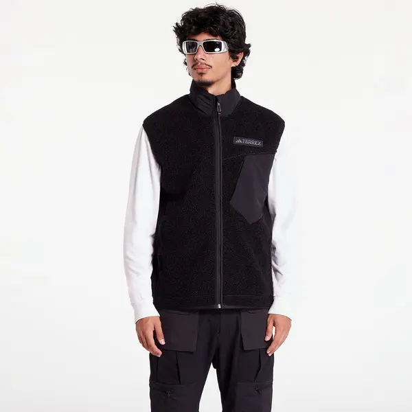 adidas Performance Prsluk adidas Terrex Xploric High Pile Fleece Vest Black M