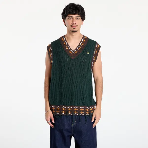 adidas Originals Prsluk adidas x Clot Crochet Vest by Edison Chen Green Night L