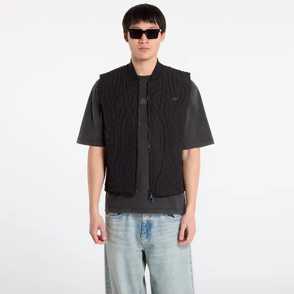 Filling Pieces Prsluk Filling Pieces Quilted Vest Black XL