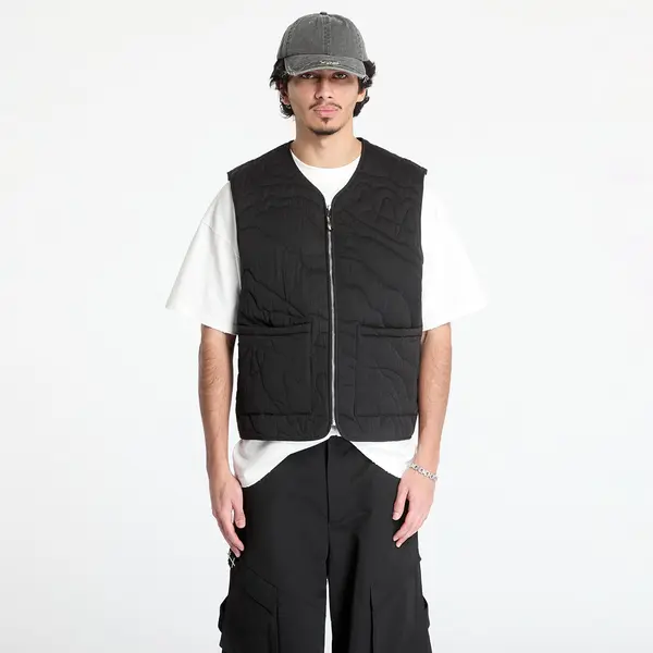 FTSHP Prsluk FTSHP Silver Lining Quilted Vest UNISEX Black XS