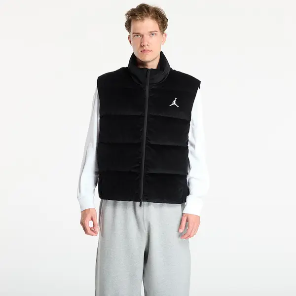 Jordan Prsluk Jordan Flight Men's Down Vest Black/ White XS