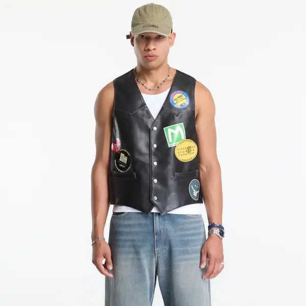 MM6 Maison Margiela Prsluk MM6 Gilet Black 48