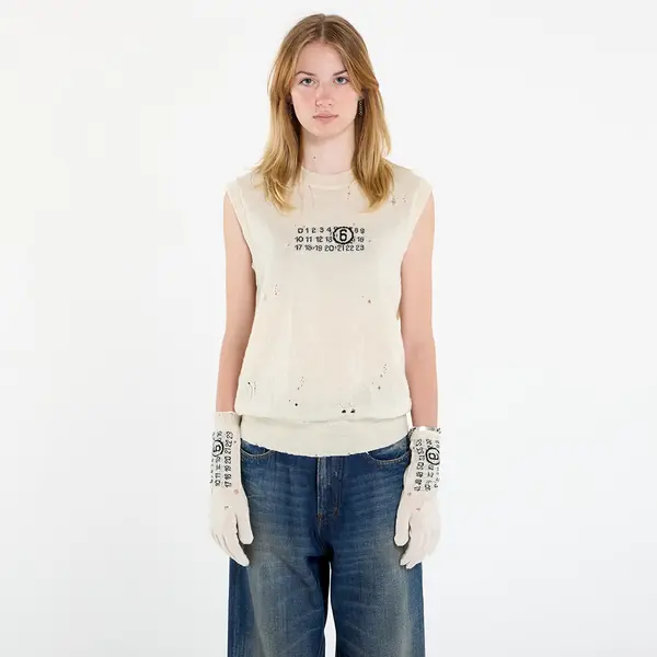 MM6 Prsluk MM6 Gilet Off White XL