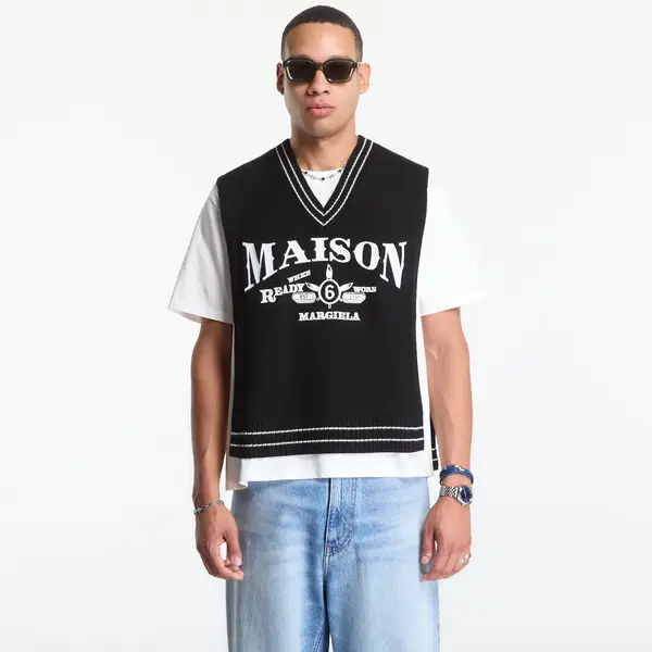 MM6 Maison Margiela Prsluk MM6 Stole Black L
