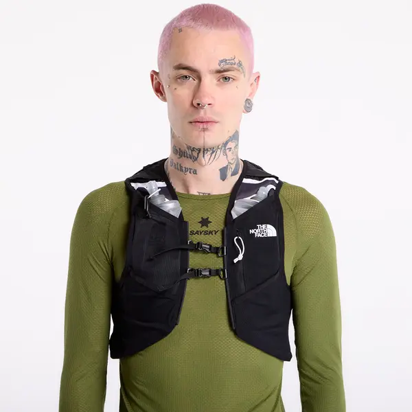 The North Face Prsluk The North Face Sunriser Run Vest 8 UNISEX TNF Black/ TNF White/ Npf L