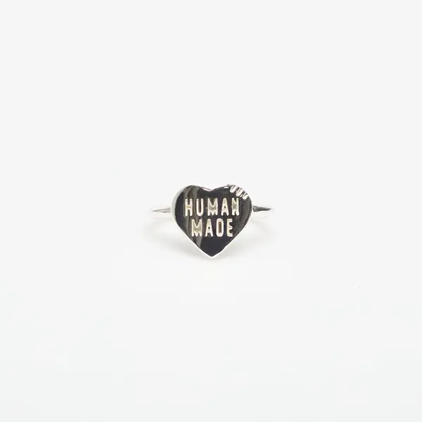HUMAN MADE Prsten HUMAN MADE Heart Silver Ring Silver 13