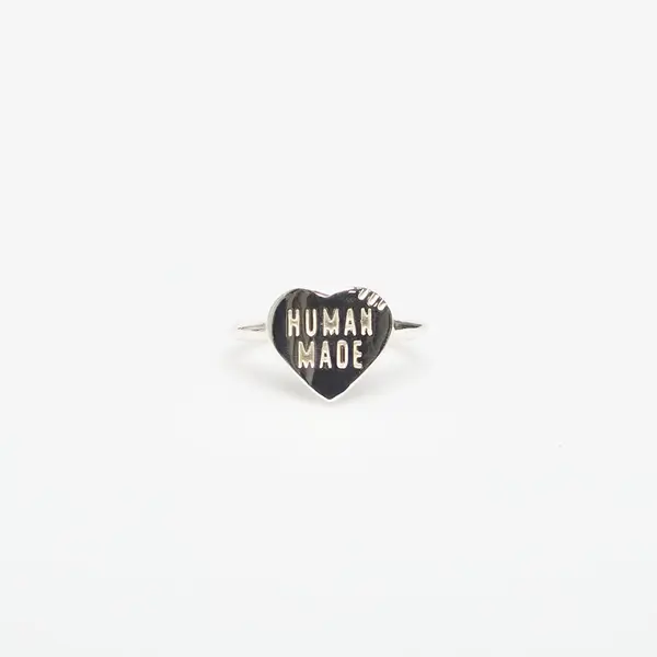 HUMAN MADE Prsten HUMAN MADE Heart Silver Ring Silver 17