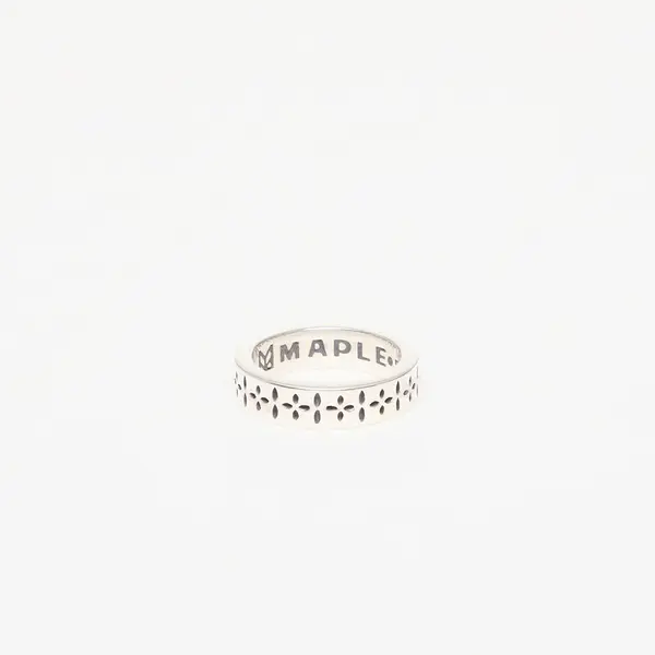 MAPLE Prsten MAPLE Bandana Ring Silver 925 9