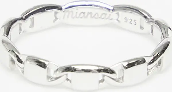 Miansai Prsten Miansai Ova Ring Sterling Silver 8
