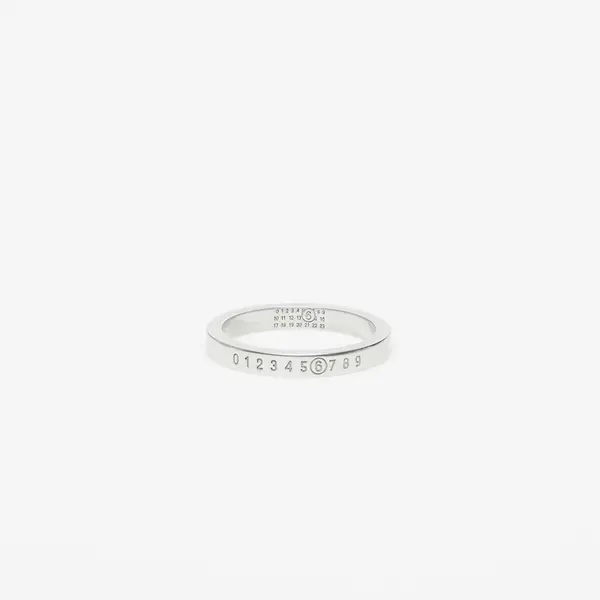 MM6 Prsten MM6 Ring Brushed Palladio 9