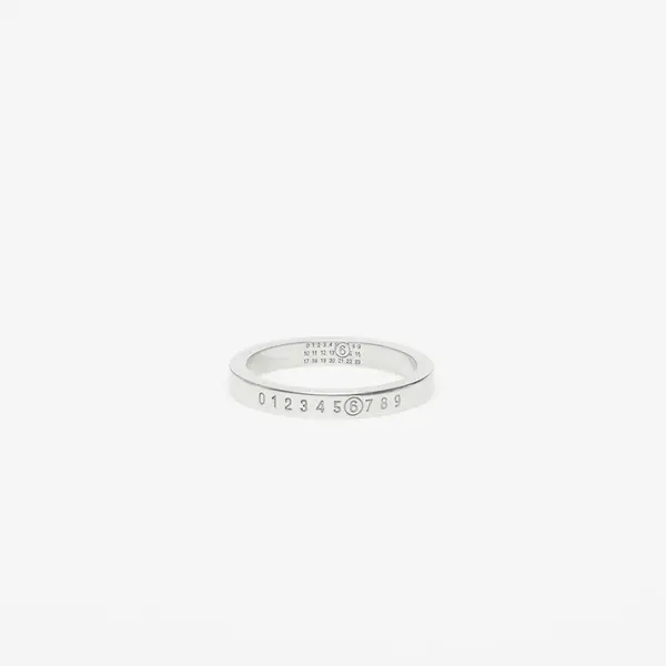 MM6 Prsten MM6 Ring Brushed Palladio 9