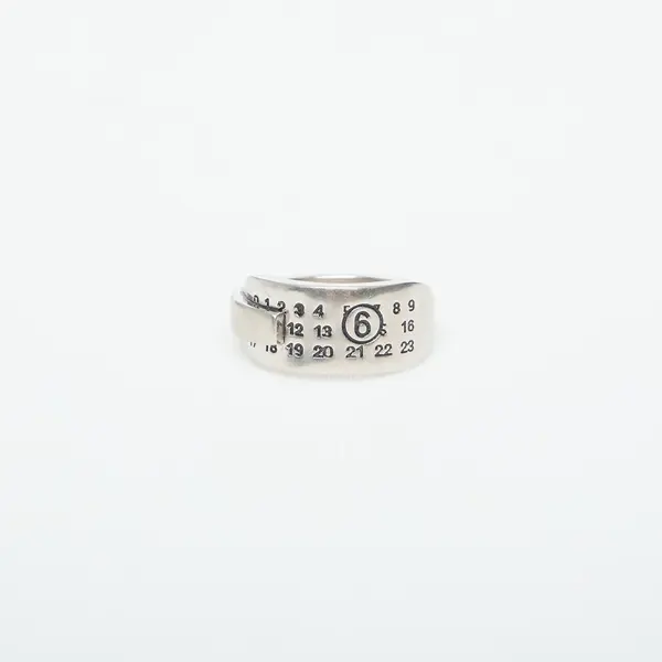 MM6 Prsten MM6 Ring Brushed Palladio M