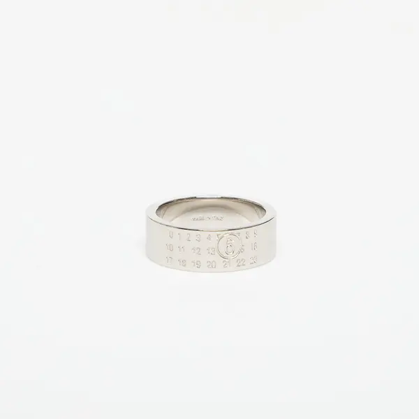 MM6 Maison Margiela Prsten MM6 Ring Shiny Palladium 6