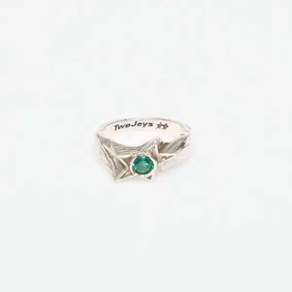 TwoJeys Prsten TwoJeys Green Calda Ring Green 48 mm