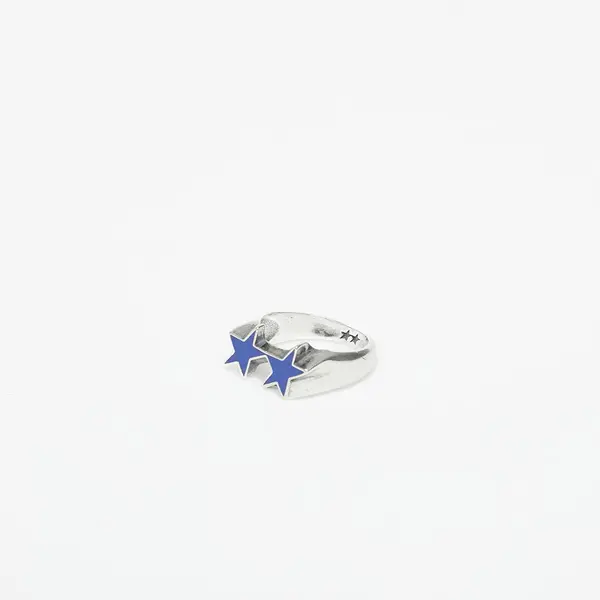TwoJeys Prsten TwoJeys Icon Blue Enameled Single Ring Silver 58 mm