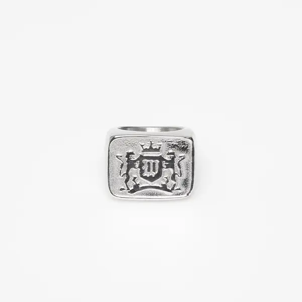 Wasted Paris Prsten Wasted Paris U Crest Signet Ring Silver 6