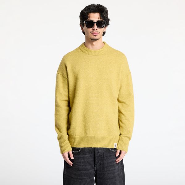 Calvin Klein Pulover Calvin Klein Jeans Warm Texture Sweater Green L