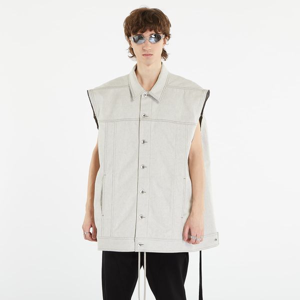 Rick Owens DRKSHDW Rick Owens DRKSHDW Jumbo Worker Vest Milk Melange