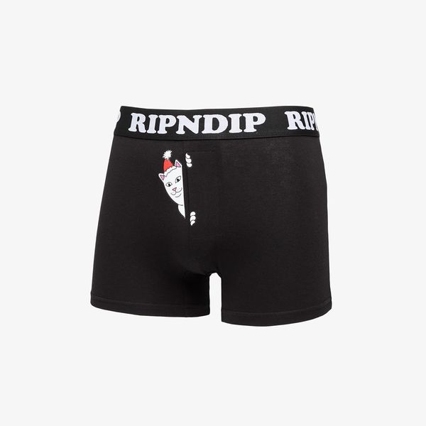 RIPNDIP RIPNDIP Peeking Santa Nerm Boxers 1-Pack Black S