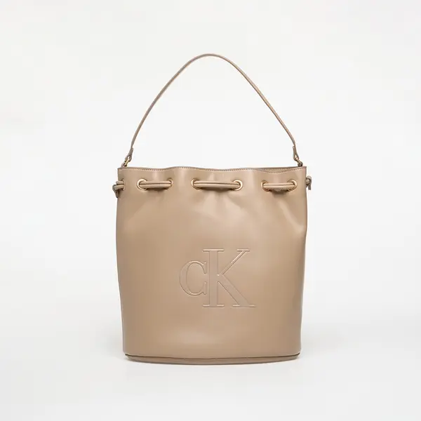 Calvin Klein Ručna torbica Calvin Klein Bold Ck Large Bucket Bag Dove Grey Universal