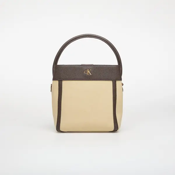 Calvin Klein Ručna torbica Calvin Klein Ck Canvas Bucket Bag With Strap Khaki Canvas Universal
