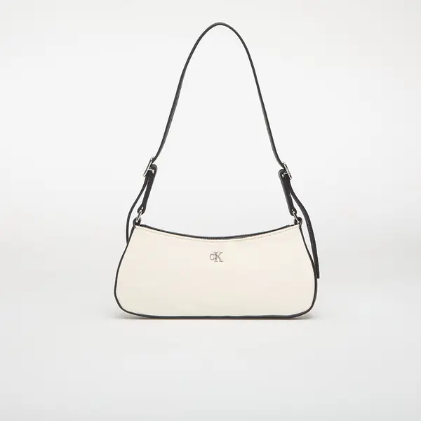 Calvin Klein Ručna torbica Calvin Klein Ck Canvas Small Shoulder Bag White Canvas Universal