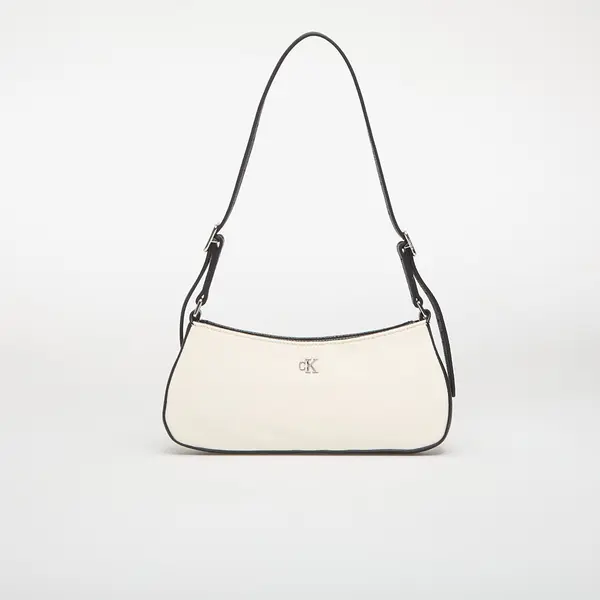 Calvin Klein Ručna torbica Calvin Klein Ck Canvas Small Shoulder Bag White Canvas Universal