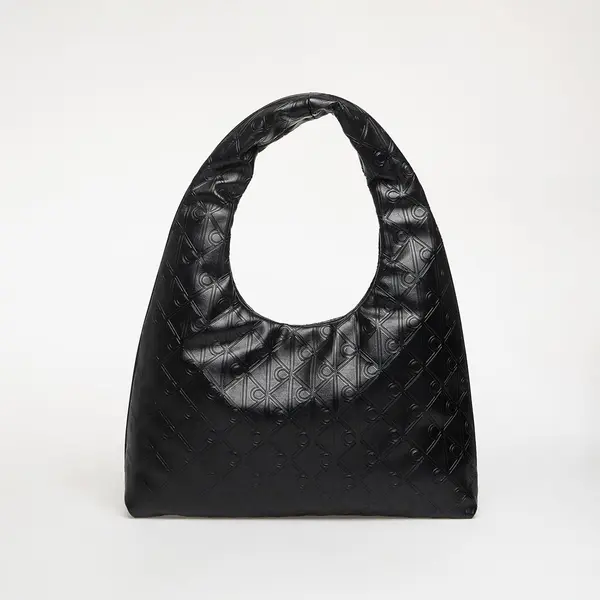 Calvin Klein Ručna torbica Calvin Klein Emblem Aop Puffer Lg Shoulder Bag Black Universal
