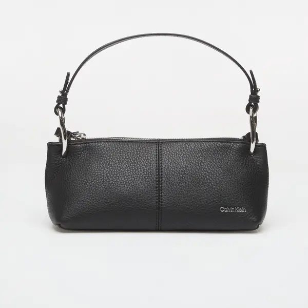 Calvin Klein Ručna torbica Calvin Klein Slouchy Leather Small Conv Bag Black Universal