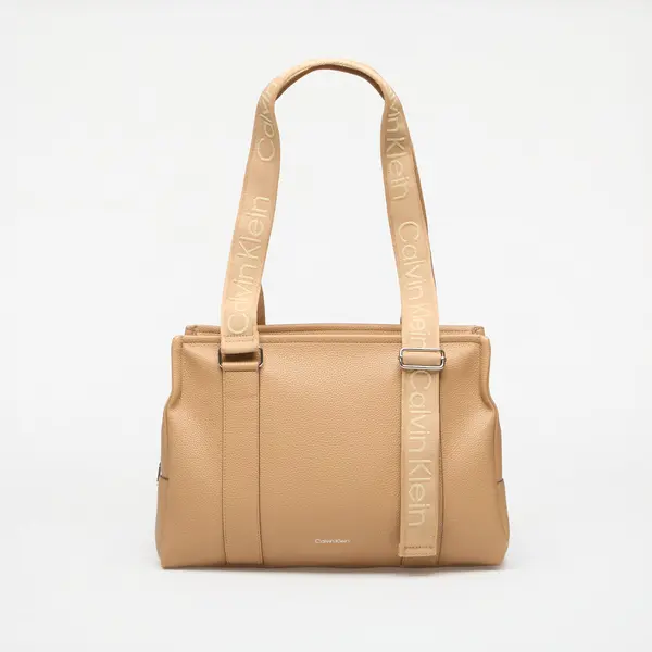 Calvin Klein Ručna torbica Calvin Klein Webbing Adj Strap Tote Tannin Universal