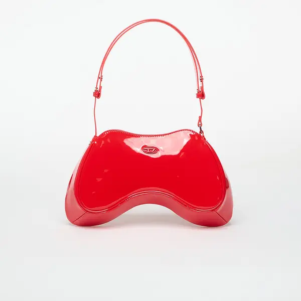 DIESEL Ručna torbica Diesel Play Shoulder Cross Bodybag Red/ Chromed Universal