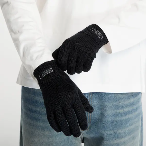 Calvin Klein Rukavica Calvin Klein Patch Wool Knitted Black Universal