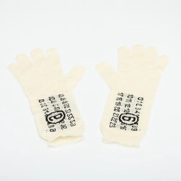 MM6 Maison Margiela Rukavica MM6 Rtw Avp Gloves Off White L