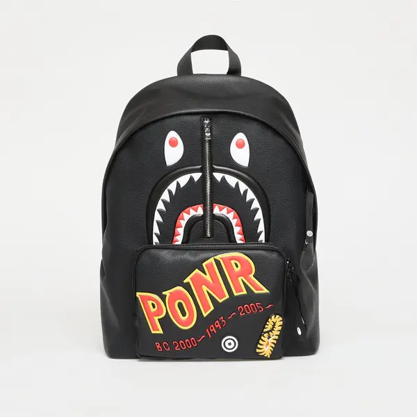 A BATHING APE Ruksak A Bathing Ape 2nd Shark Daypack Black Universal