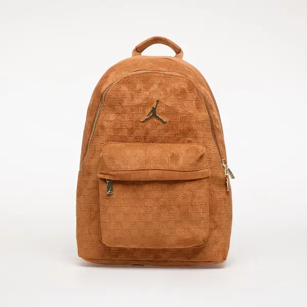 Jordan Ruksak Jordan JAM Suede Monogram Backpack Cognac Universal